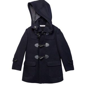 This Isaac Mizrahi Boys Sophisticated Toggle Coat is
a timeless classic. Size 16